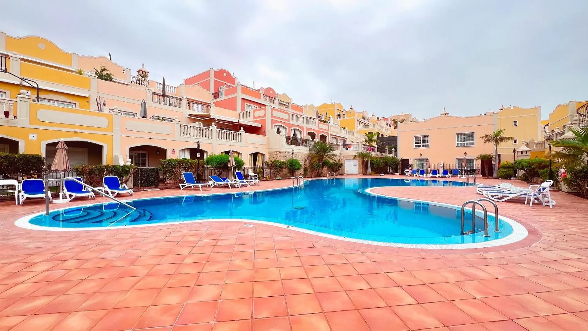 Wonderful Townhouse In Palm Mar, Pool, Free Parking, Ocean! Pm6 Apartment 0*, Palm-mar Spain